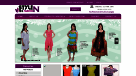 What Styleinfashion.com website looked like in 2020 (3 years ago)