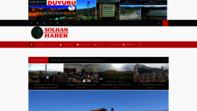 What Solhanhaber.com website looked like in 2020 (3 years ago)