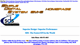 What Sdsefi.com website looked like in 2020 (3 years ago)