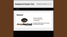 What Sleepdeprived.ca website looked like in 2020 (3 years ago)