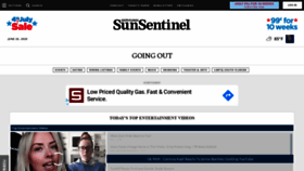 What Southflorida.com website looked like in 2020 (3 years ago)