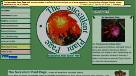 What Succulent-plant.com website looked like in 2020 (3 years ago)