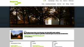 What Skulpturenparkkoeln.de website looked like in 2020 (3 years ago)