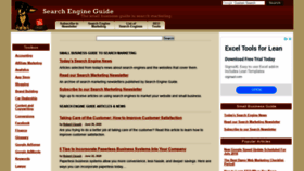 What Searchengineguide.com website looked like in 2020 (3 years ago)