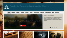 What Sandpointadventist.org website looked like in 2020 (3 years ago)