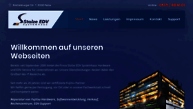 What Stolze-edv.de website looked like in 2020 (3 years ago)