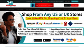 What Shoptomydoor.com website looked like in 2020 (3 years ago)