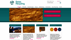 What Swissrecycling.ch website looked like in 2020 (3 years ago)