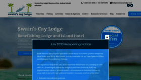 What Swainscaylodge.com website looked like in 2020 (6 years ago)