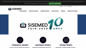 What Sisemed.com website looked like in 2020 (3 years ago)