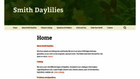 What Smithdaylilies.com website looked like in 2020 (3 years ago)