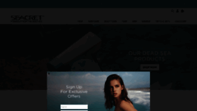 What Seacretspa.com.au website looked like in 2020 (3 years ago)