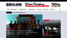 What Smkhsagung.sch.id website looked like in 2020 (3 years ago)