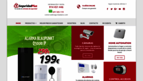 What Seguridadplus.com website looked like in 2020 (3 years ago)