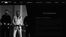 What Stealthbjj.com website looked like in 2020 (3 years ago)