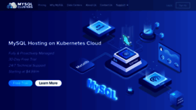 What Sqlclusters.com website looked like in 2020 (5 years ago)