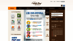 What Saltbay.co.kr website looked like in 2020 (3 years ago)
