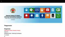 What Siakadm.htp.ac.id website looked like in 2020 (3 years ago)