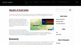 What Southsudan.net website looked like in 2020 (3 years ago)