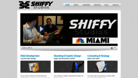 What Shiffystudios.com website looked like in 2020 (3 years ago)