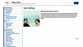 What Seksogidas.lt website looked like in 2020 (3 years ago)