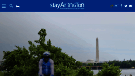 What Stayarlington.com website looked like in 2020 (3 years ago)