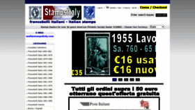 What Stampsitaly.com website looked like in 2020 (3 years ago)