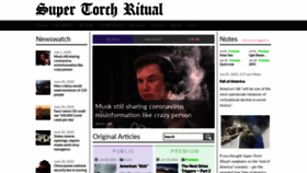 What Supertorchritual.com website looked like in 2020 (3 years ago)