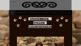 What Stoneybrookgoldendoodles.com website looked like in 2020 (3 years ago)