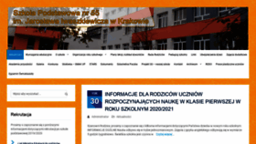 What Sp55krakow.pl website looked like in 2020 (3 years ago)