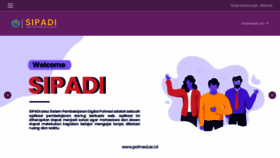 What Sipadi.polmed.ac.id website looked like in 2020 (3 years ago)