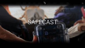 What Safecast.org website looked like in 2020 (3 years ago)