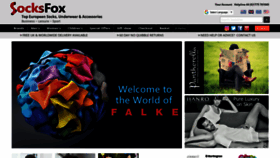 What Socksfox.com website looked like in 2020 (3 years ago)