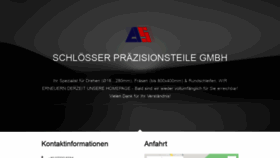 What Schloessergmbh.de website looked like in 2020 (3 years ago)