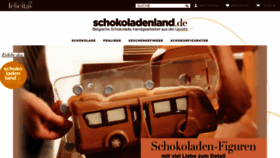 What Schokoladenland.de website looked like in 2020 (3 years ago)