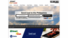 What Smartpinoyload.com website looked like in 2020 (3 years ago)