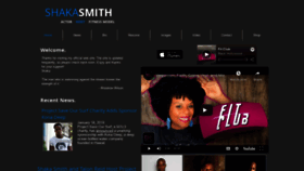What Shakasmith.com website looked like in 2020 (3 years ago)