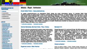 What Silesia-schlesien.com website looked like in 2020 (3 years ago)