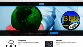 What Seb-ecologia.org.br website looked like in 2020 (3 years ago)