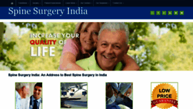 What Spinesurgeryindia.com website looked like in 2020 (3 years ago)