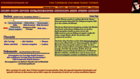 What Steinerdatenbank.de website looked like in 2020 (3 years ago)