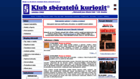 What Sberatel-ksk.cz website looked like in 2020 (3 years ago)