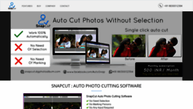 What Snapcut.dgphotoalbum.com website looked like in 2020 (3 years ago)