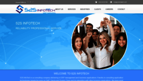What S2sinfotech.com website looked like in 2020 (3 years ago)