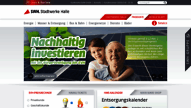 What Swh.de website looked like in 2020 (6 years ago)