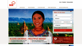 What Skr.de website looked like in 2020 (5 years ago)