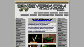 What Sanseverix.com website looked like in 2020 (3 years ago)