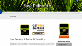 What Sawpalmettotea.com website looked like in 2020 (3 years ago)