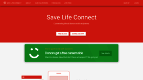 What Savelife.pk website looked like in 2020 (3 years ago)