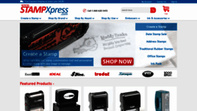 What Stampxpress.com website looked like in 2020 (3 years ago)